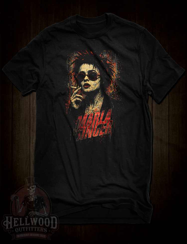 Fight Club Marla Singer graphic t-shirt