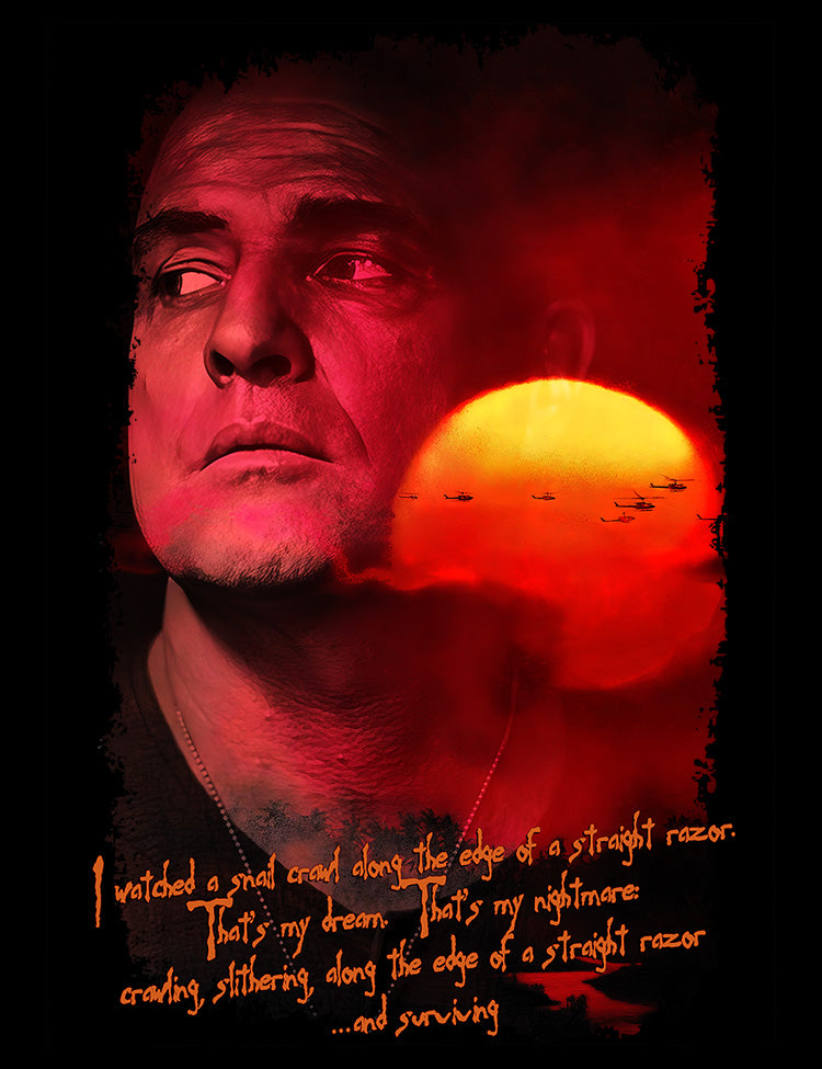 Marlon Brando Colonel Kurtz Tee Design