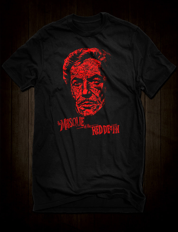 Vincent Price Roger Corman Masque Of The Red Death T-Shirt