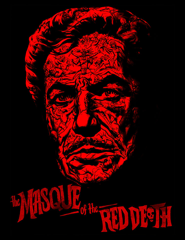 Edgar Allan Poe The Masque Of The Red Death Film T-Shirt