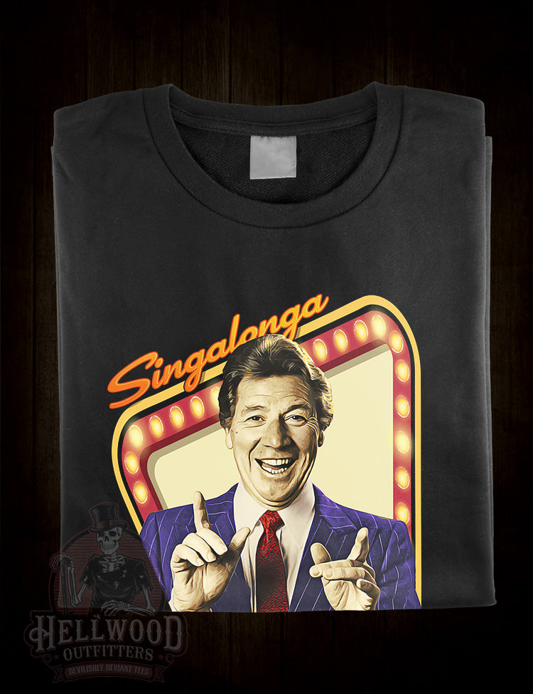 Classic Max Bygraves memorabilia-inspired t-shirt