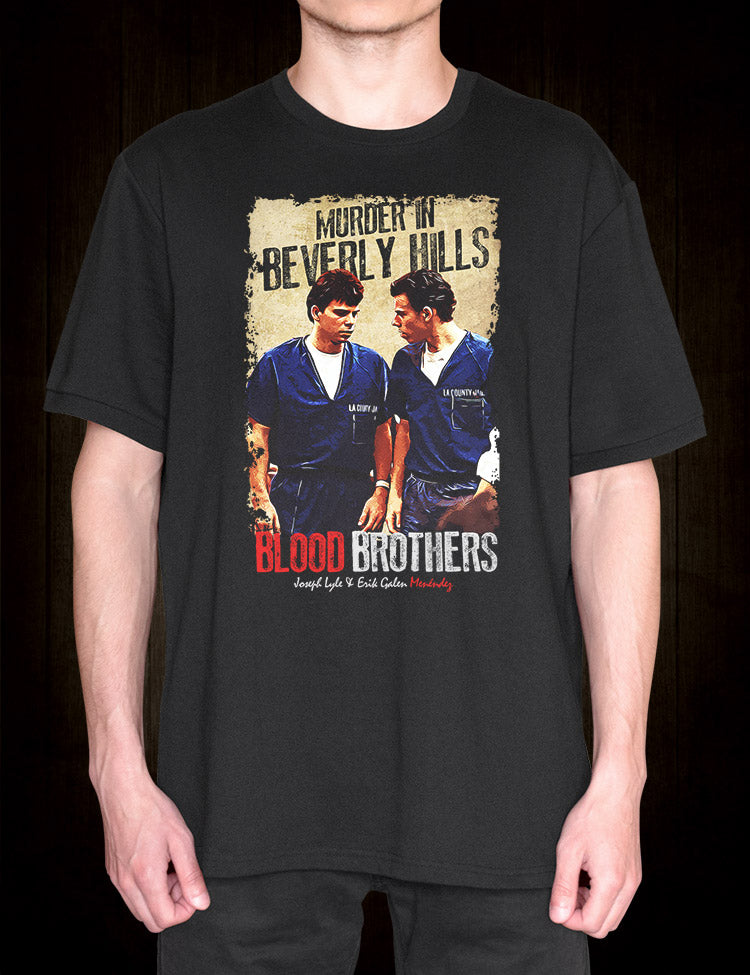 Menendez Brothers inspired fashion t-shirt