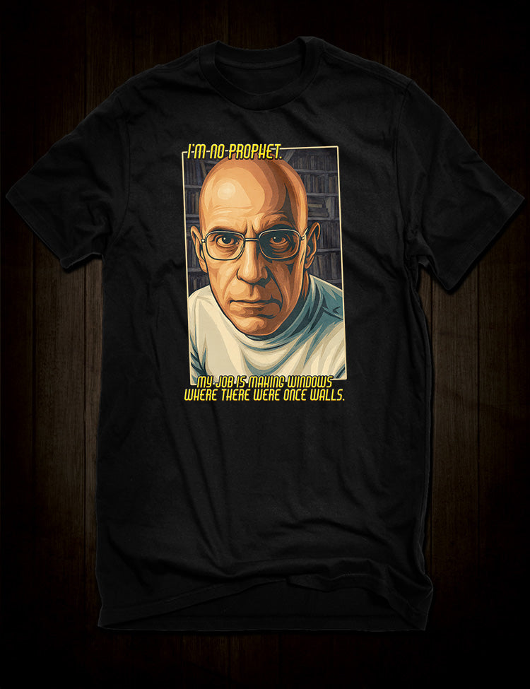 Michel Foucault t-shirt philosophy design
