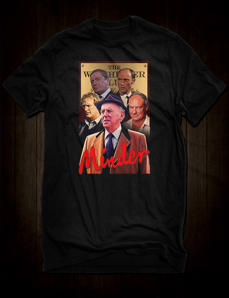 Minder Cast T-Shirt: A stylish tribute to the iconic British TV show.