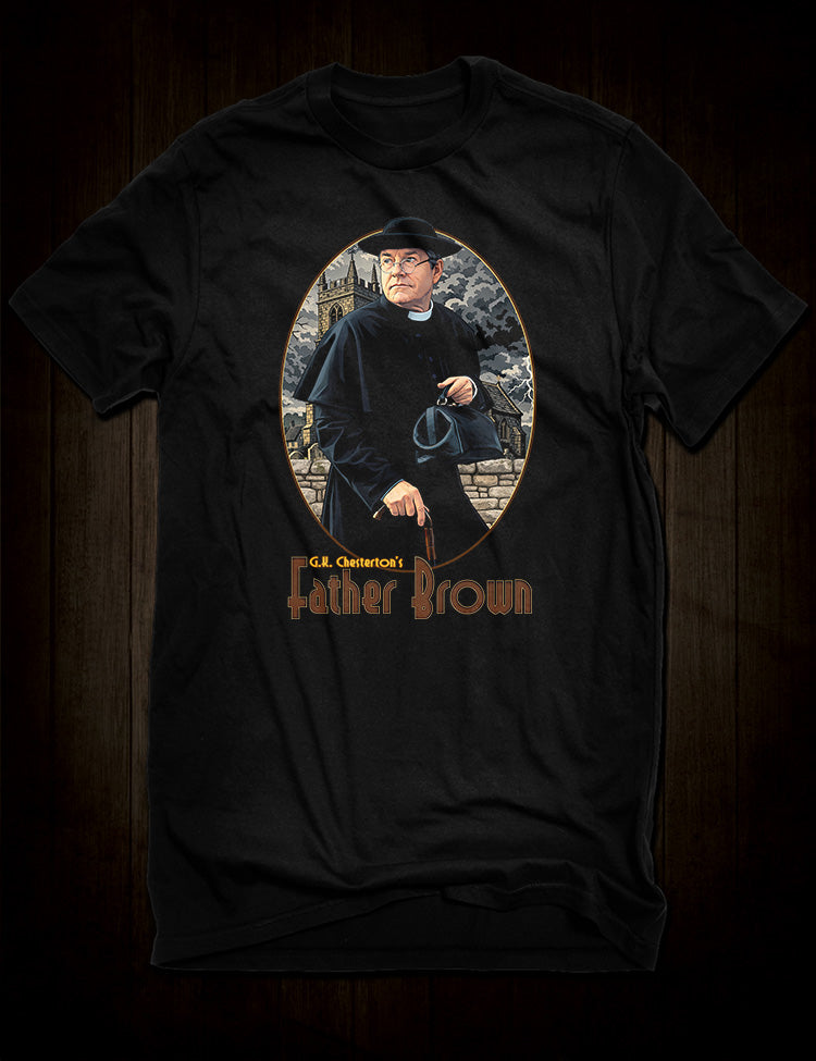 Kenneth More as Father Brown from the 1974 ITV television series