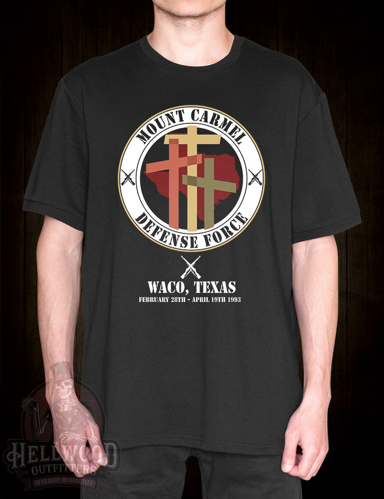 Mount Carmel Defense Force T-Shirt – Waco Standoff Tribute