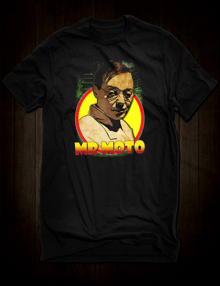 Mr Moto t-shirt John P Marquand character