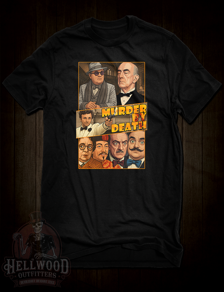 Murder By Death parody movie t-shirt