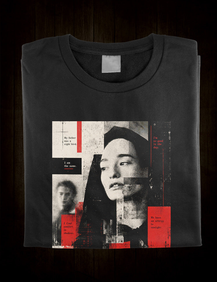 Surreal cinema T-Shirt based on the cult vampire film Nadja from 1994
