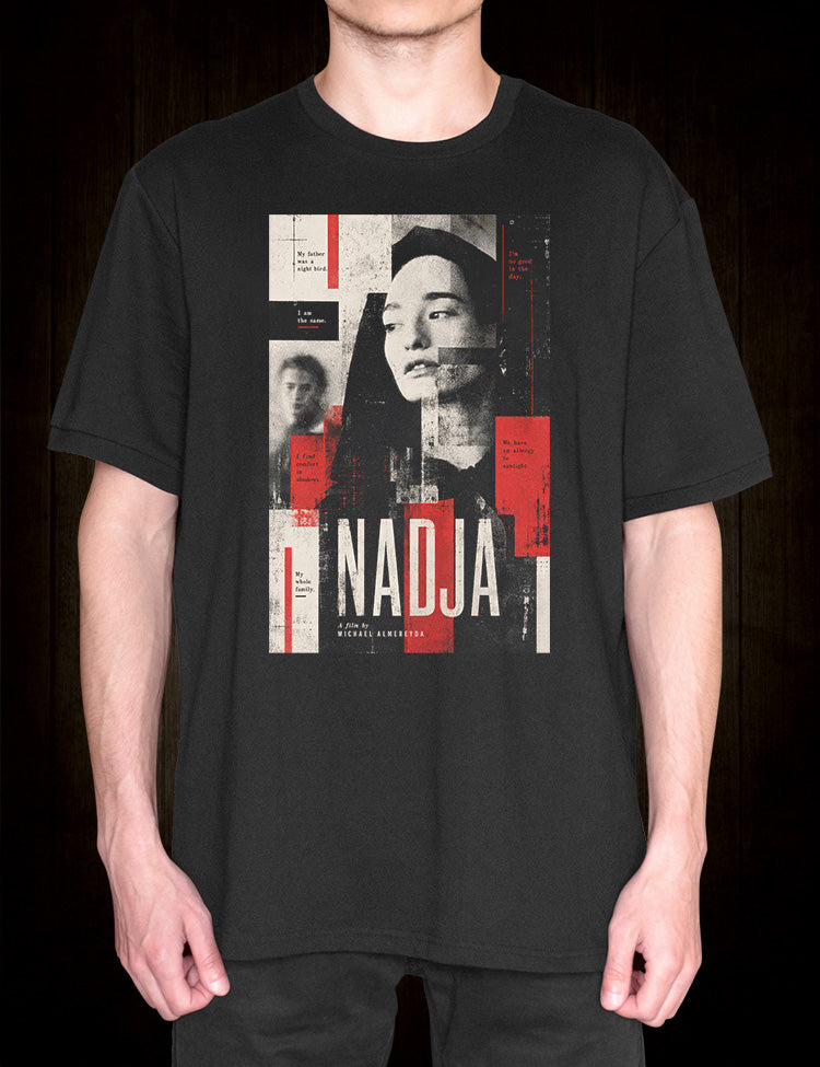 Cult cinema Nadja T-Shirt featuring the surreal 1994 New York vampire classic