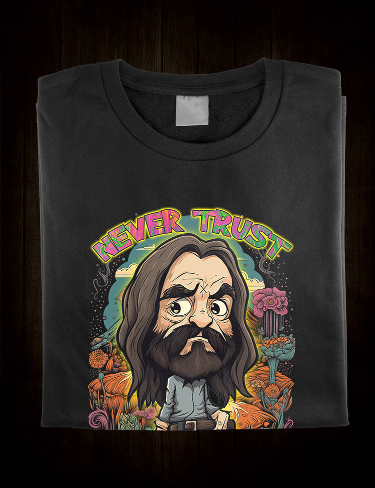 Edgy counterculture: Manson-inspired Tee with a Twist