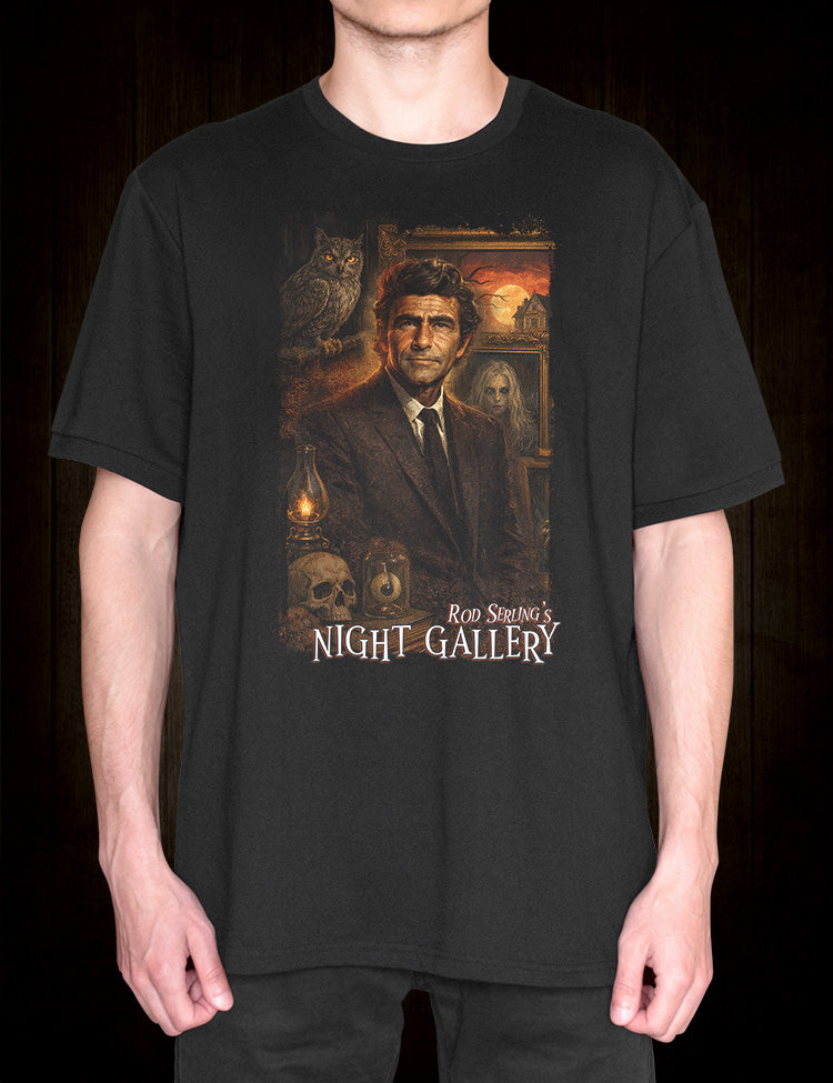 Night Gallery classic horror series tee