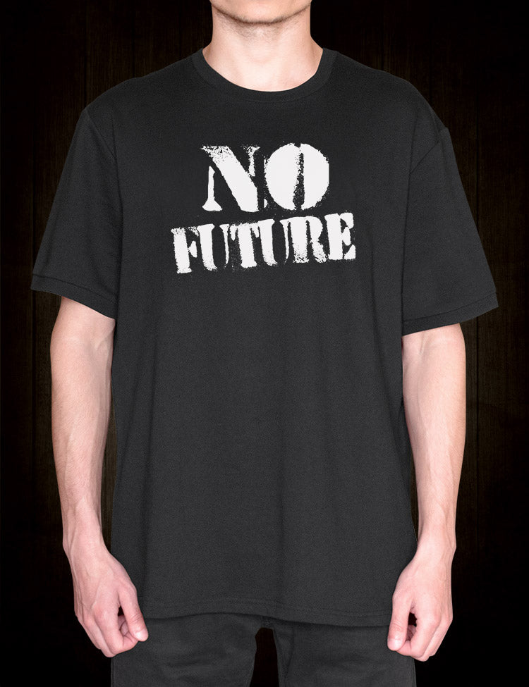 No Future punk design t-shirt