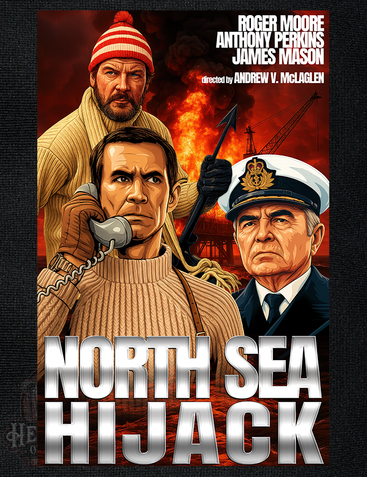 North Sea Hijack film nostalgia Hellwood tee