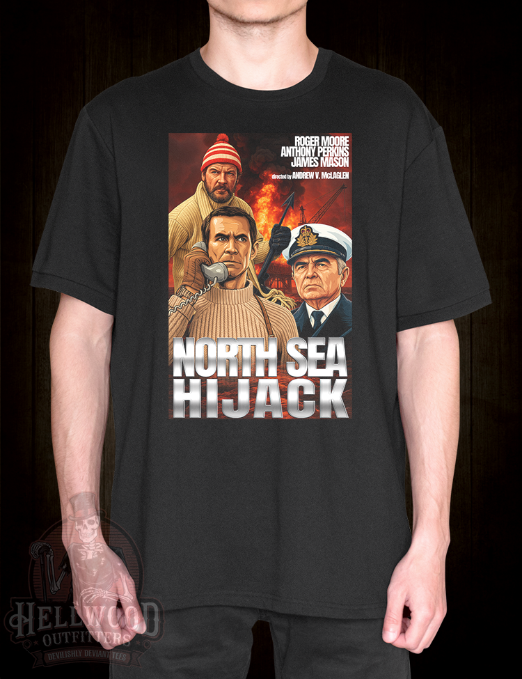 1979 North Sea Hijack film tribute apparel