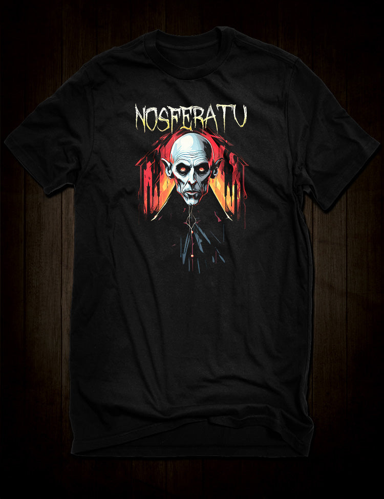 Nosferatu t-shirt a must-have for fans of classic horror icons