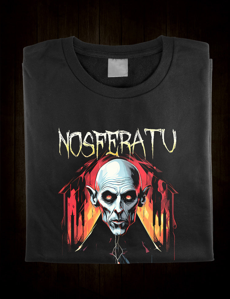 Nosferatu t-shirt for fans of horror movies