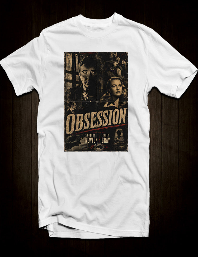 Classic British Noir Film T-Shirt Obsession