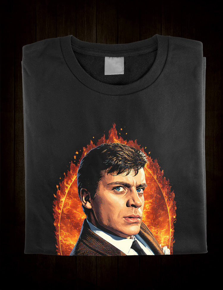 classic actor Oliver Reed fan art shirt