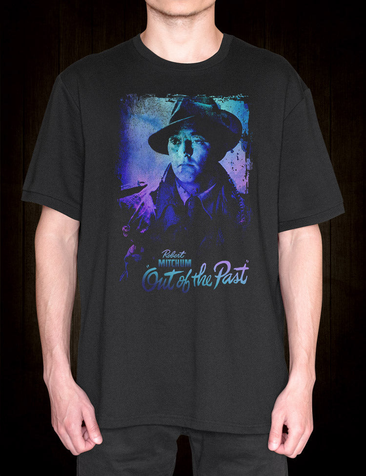 Stylish Robert Mitchum Film Noir T-Shirt