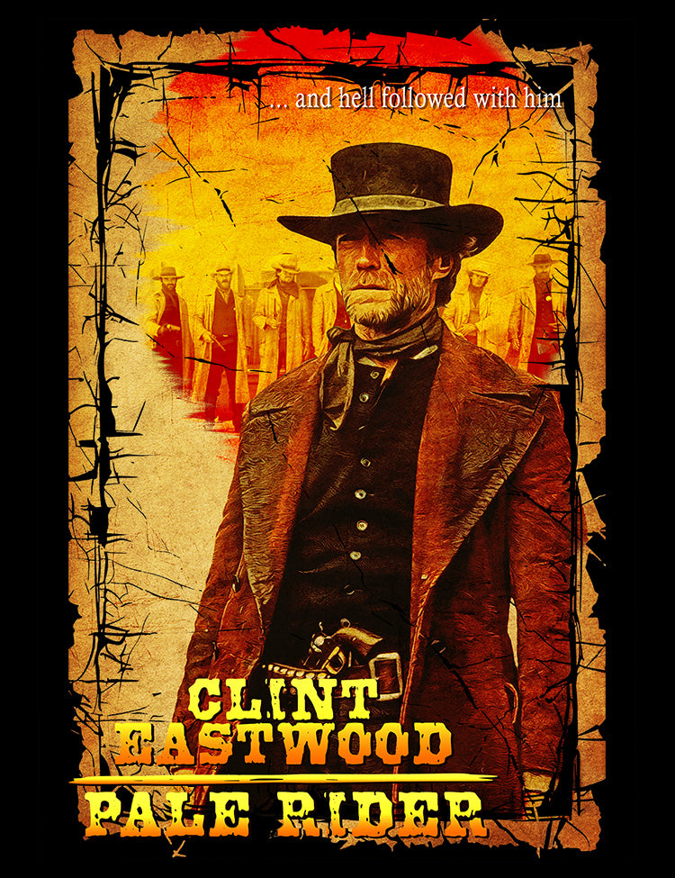 Pale Rider Tribute Tee - Clint Eastwood Inspired