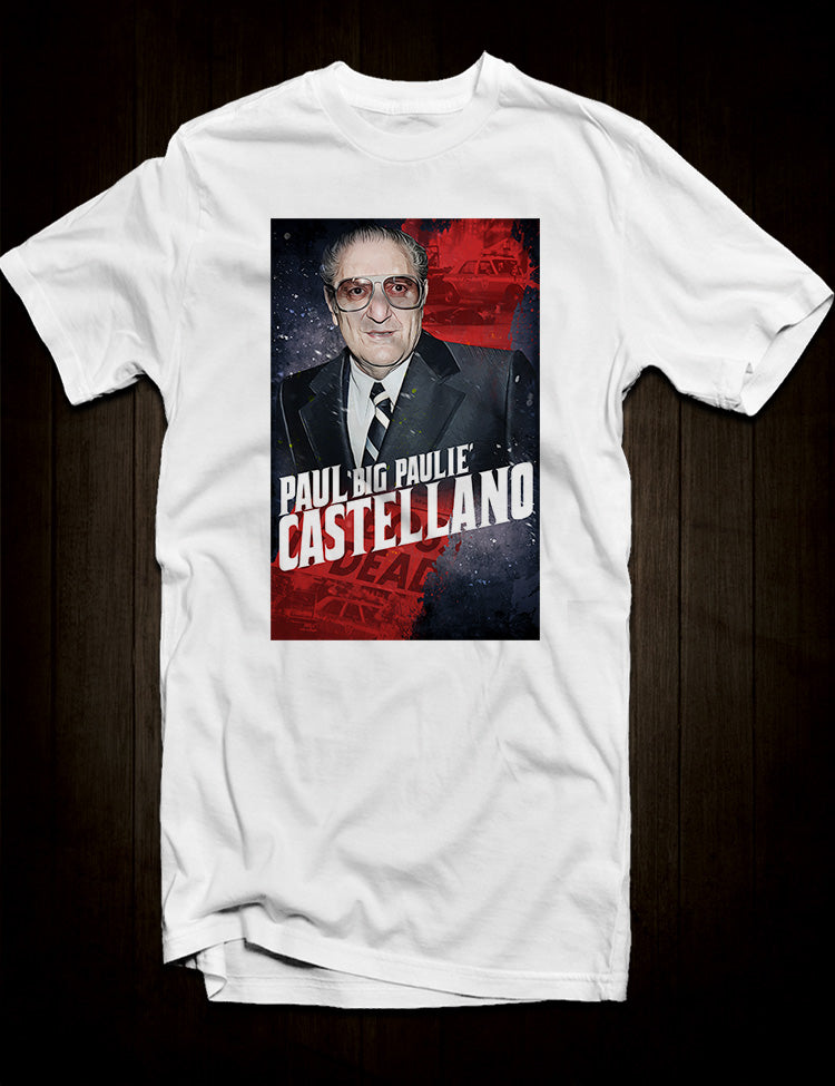 Mafia history Paul Castellano shirt