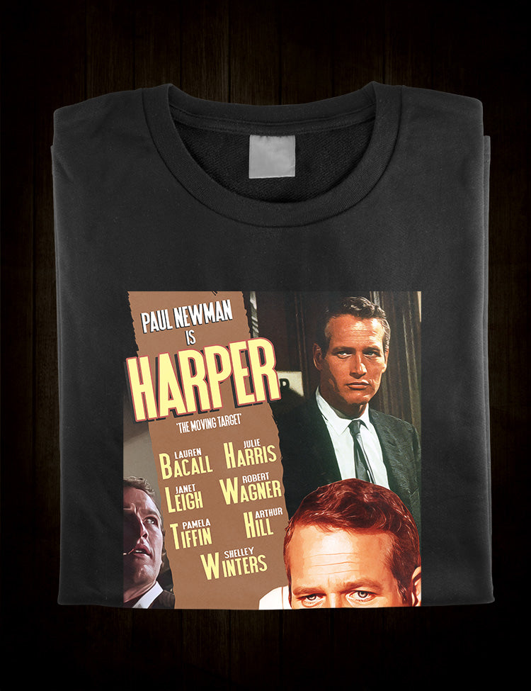 Lew Harper film design shirt Paul Newman movie