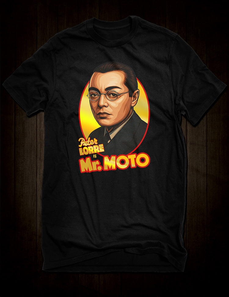 Peter Lorre Mr Moto t-shirt classic Hollywood