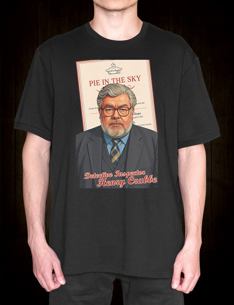 Henry Crabbe Pie in the Sky fan t-shirt