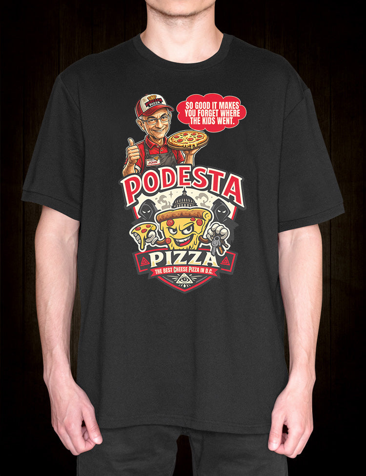 Podesta Pizza Comet Ping Pong Pizzagate Conspiracy Tee