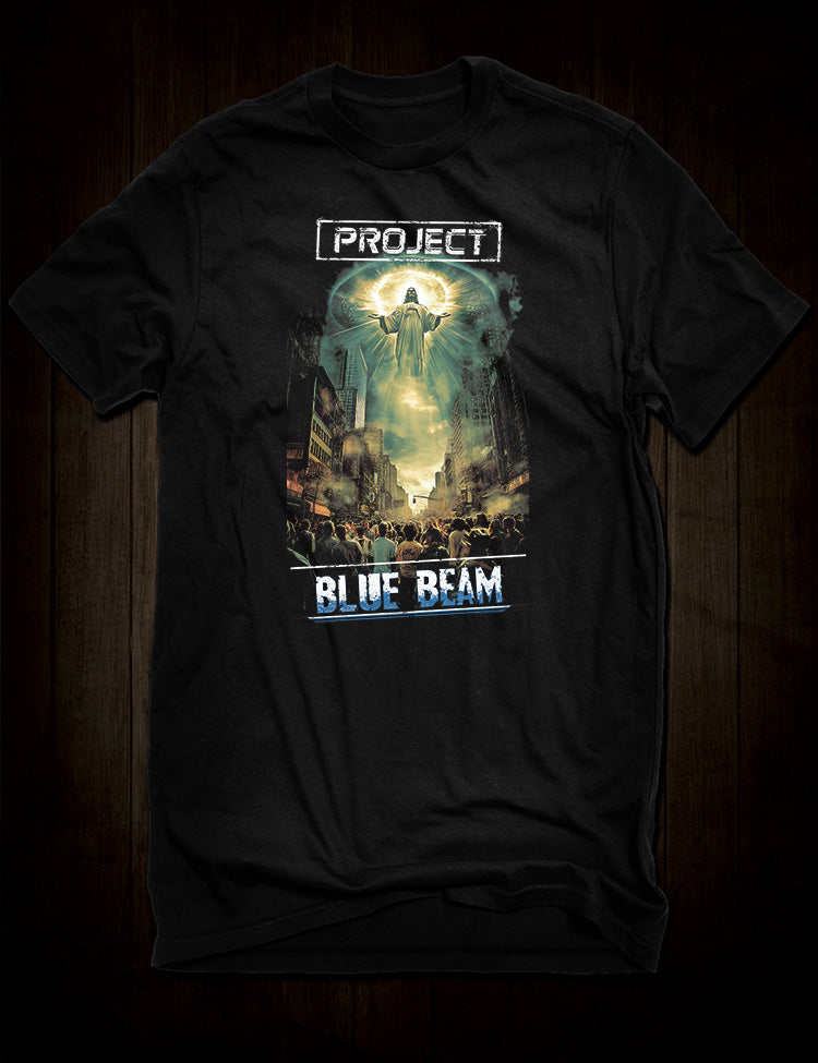 Project Blue Beam conspiracy theory t-shirt