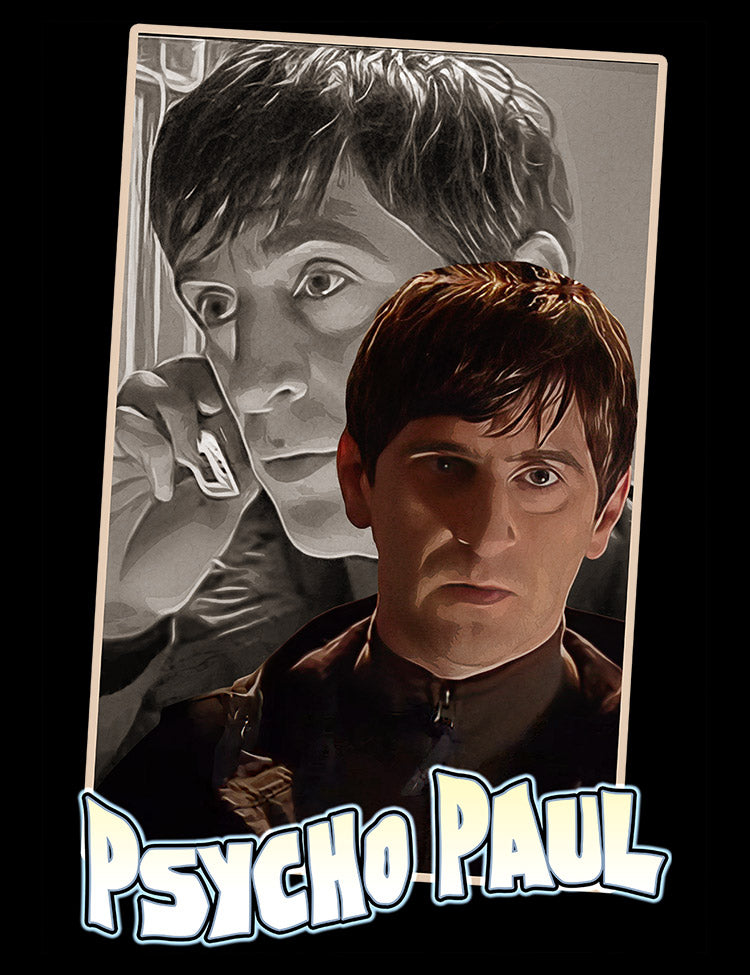 TV cult fashion: Psycho Paul Tee