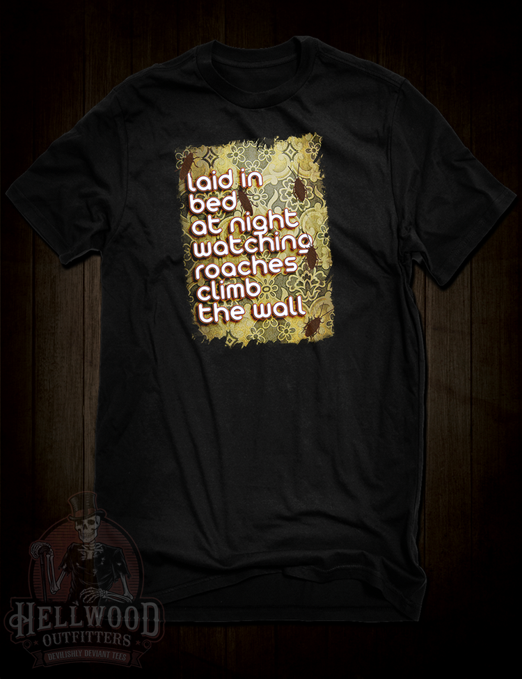 Pulp Common People lyric t-shirt design