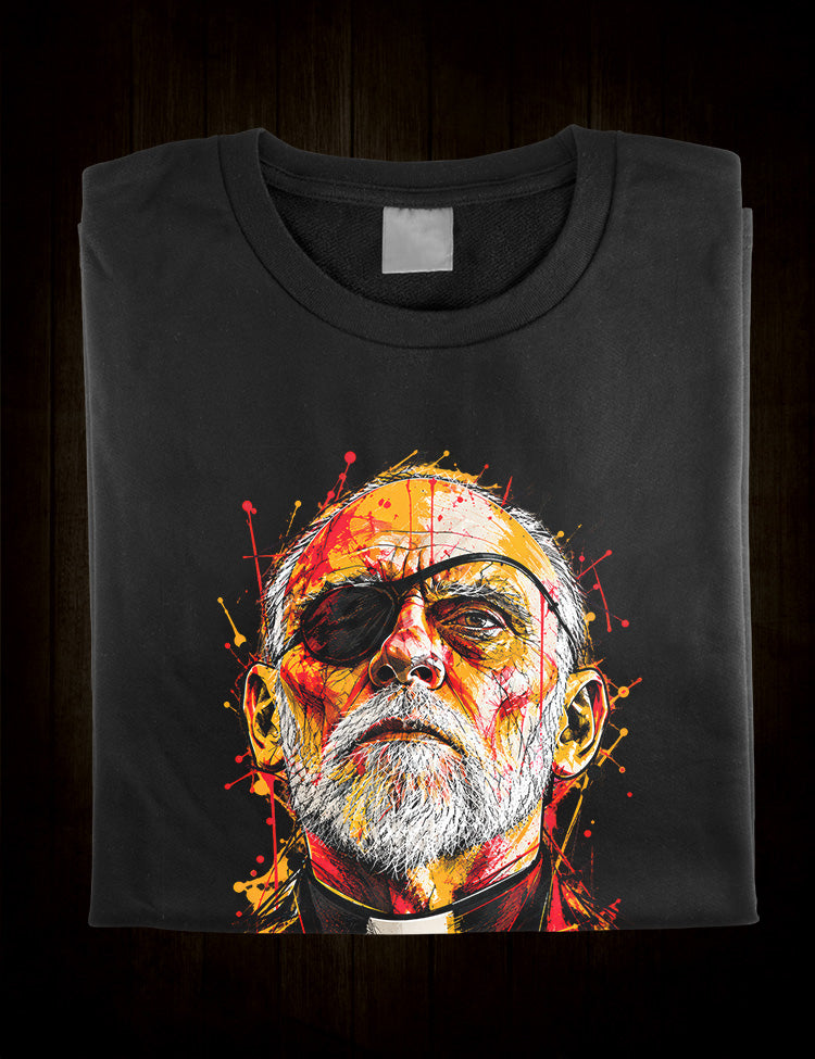 R.C. Hörsch artist T-shirt referencing American underground cinema and provocative photography
