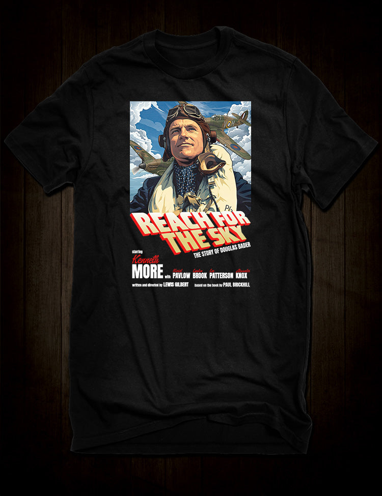 Reach For The Sky T-Shirt inspired by the 1956 Douglas Bader film