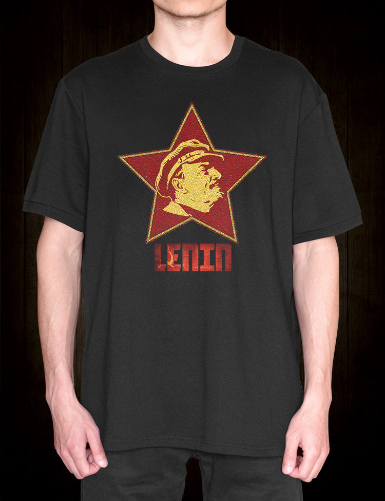 Lenin-inspired political t-shirt