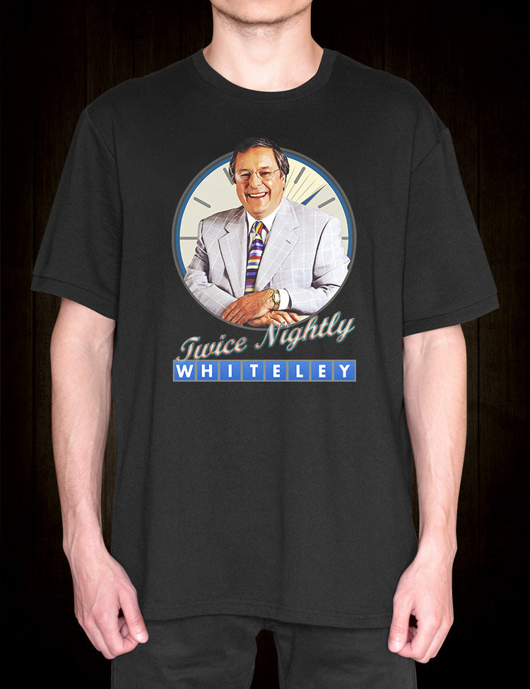 Richard Whiteley British TV icon graphic tee
