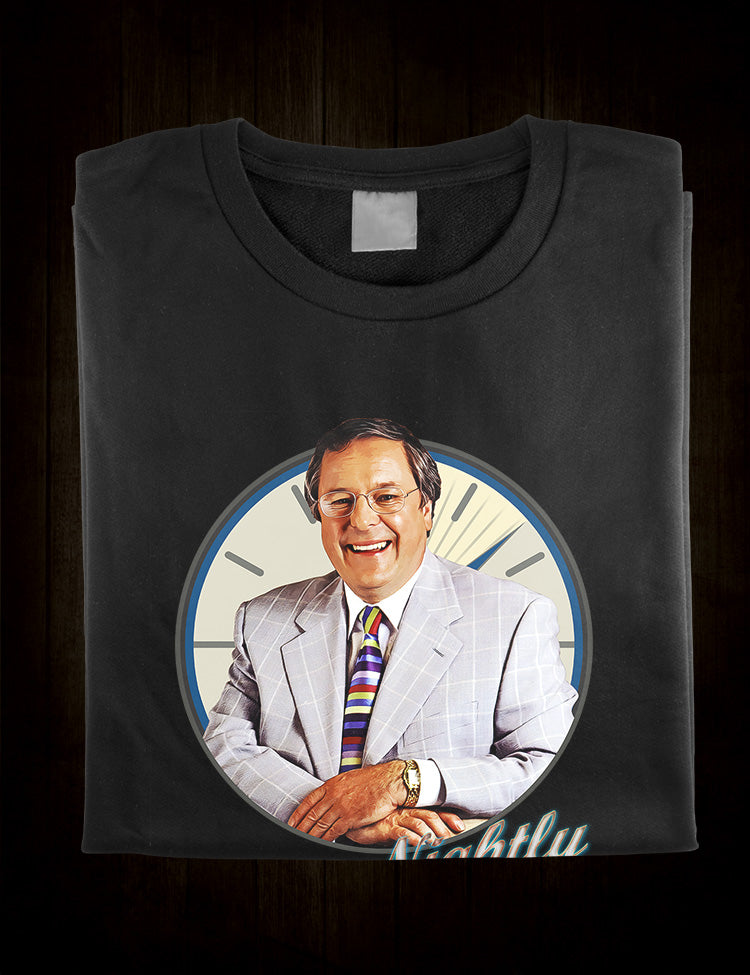 Richard Whiteley tribute television presenter shirt