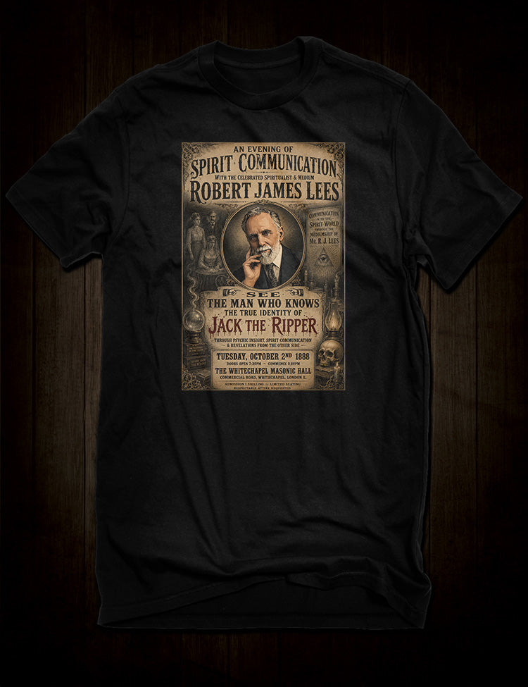 Robert James Lees Jack the Ripper t-shirt design