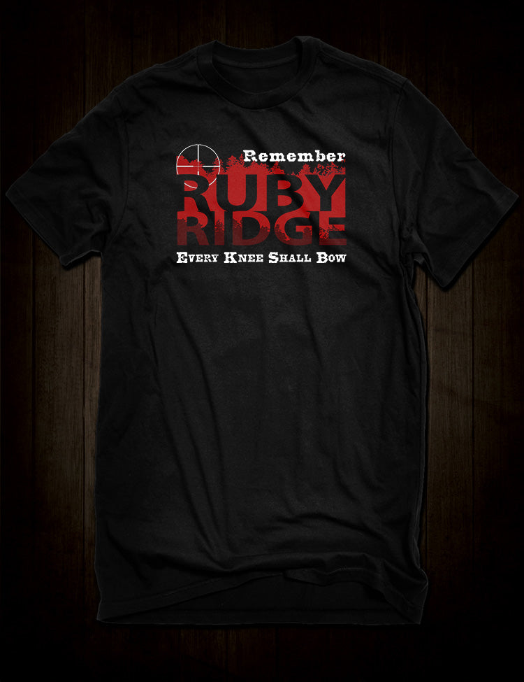 Remember Ruby Ridge T-Shirt - Hellwood Outfitters
