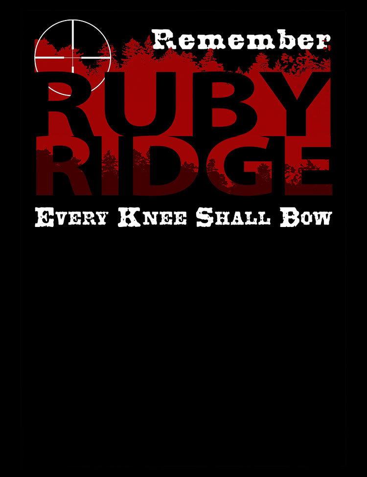 Remember Ruby Ridge T-Shirt - Hellwood Outfitters