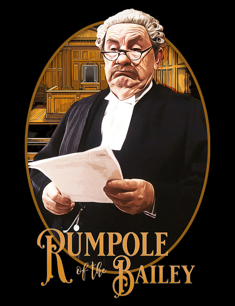 John Mortimer’s Rumpole character tee