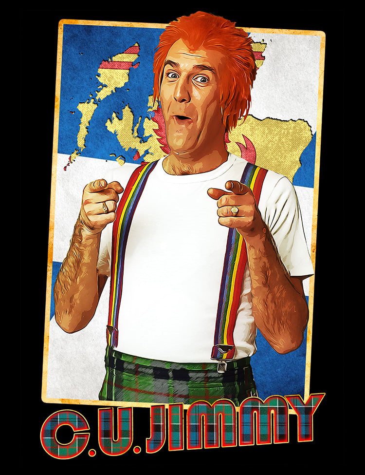 C U Jimmy Classic Russ Abbot show t shirt