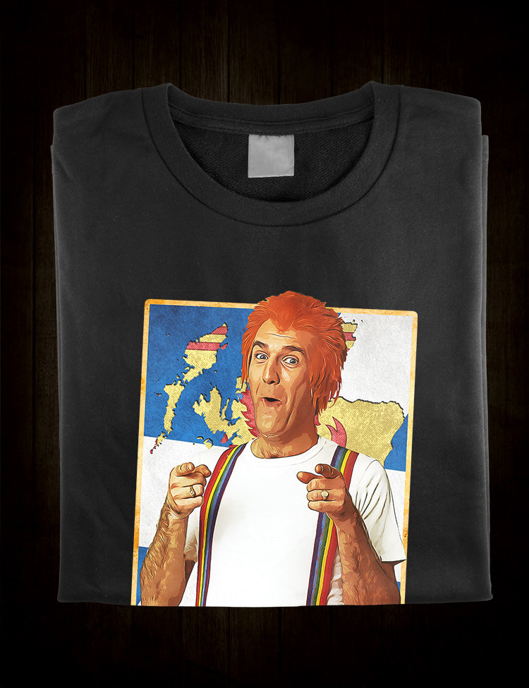 1980s TV character shirt Russ Abbott C U Jimmy