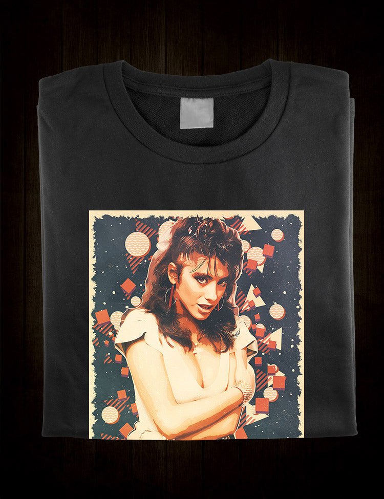 Sabrina Salerno T-Shirt celebrating 80s pop star