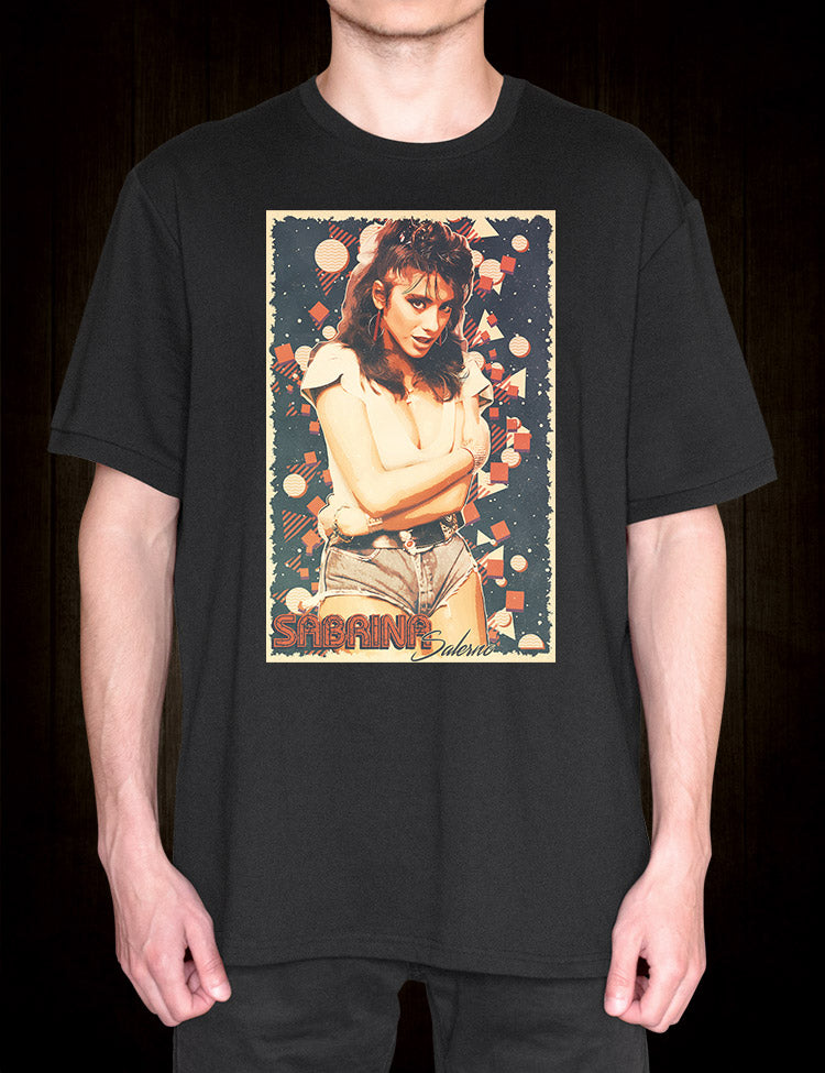 Retro-inspired Sabrina Salerno T-Shirt