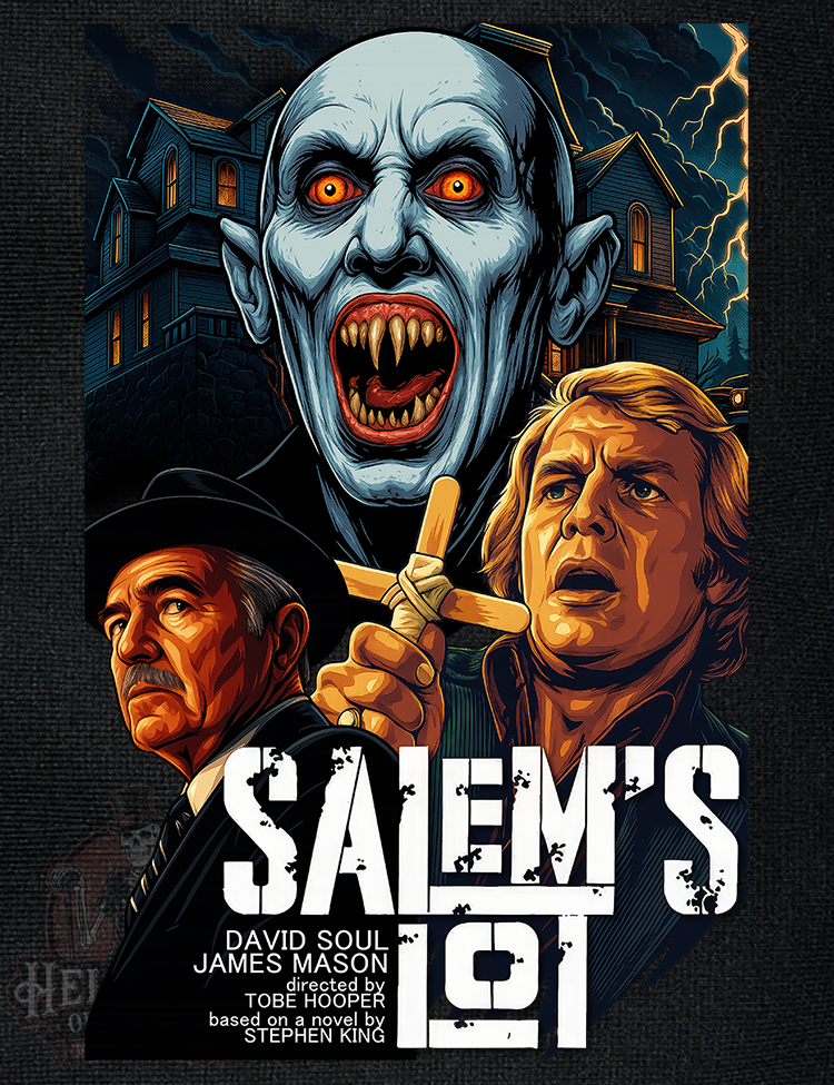 Tobe Hooper directed Salem’s Lot graphic tee