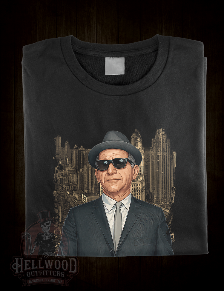 Mafia history t-shirt Sam Giancana design