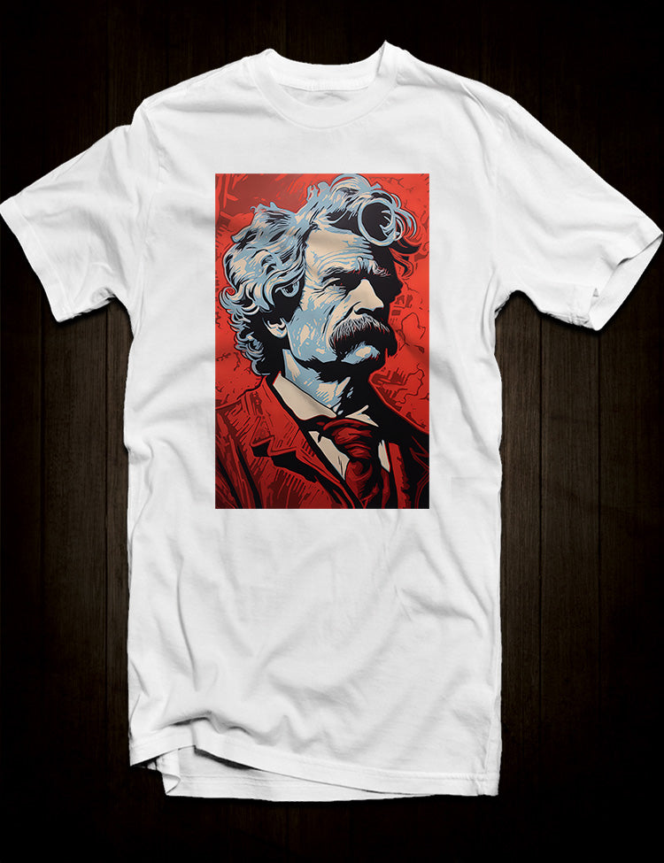 Mark Twain T-Shirt: Order yours today and show your love for this iconic American author!