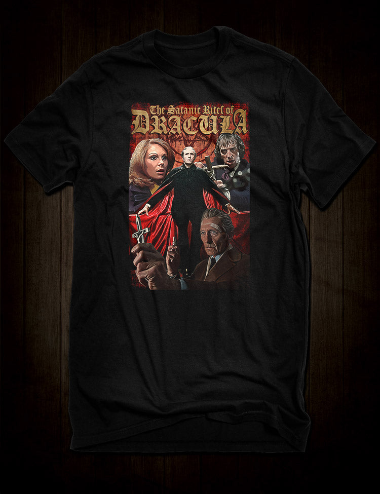 Cinematic mystique: Satanic Rites of Dracula Tee